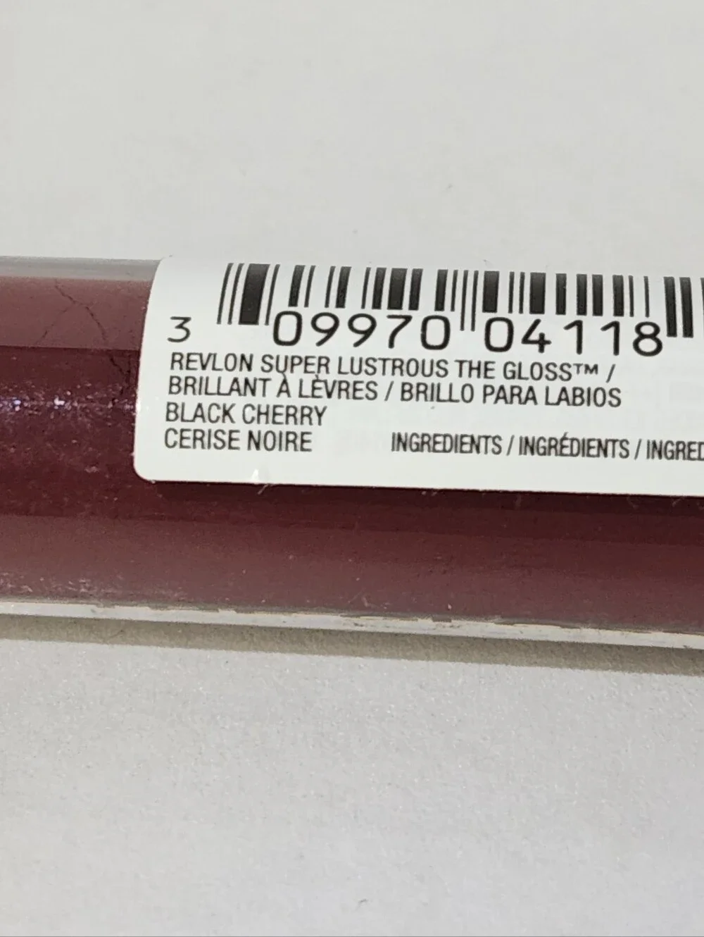 Revlon The Gloss Super Lustrous Lip Gloss - 265 Black Cherry